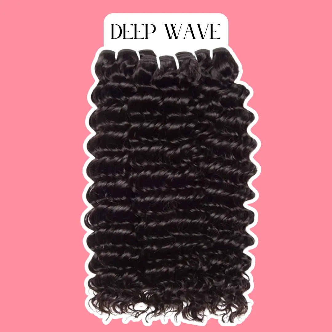 Brazilian Deep Wave Hair extensions- Deep wave hair bundles