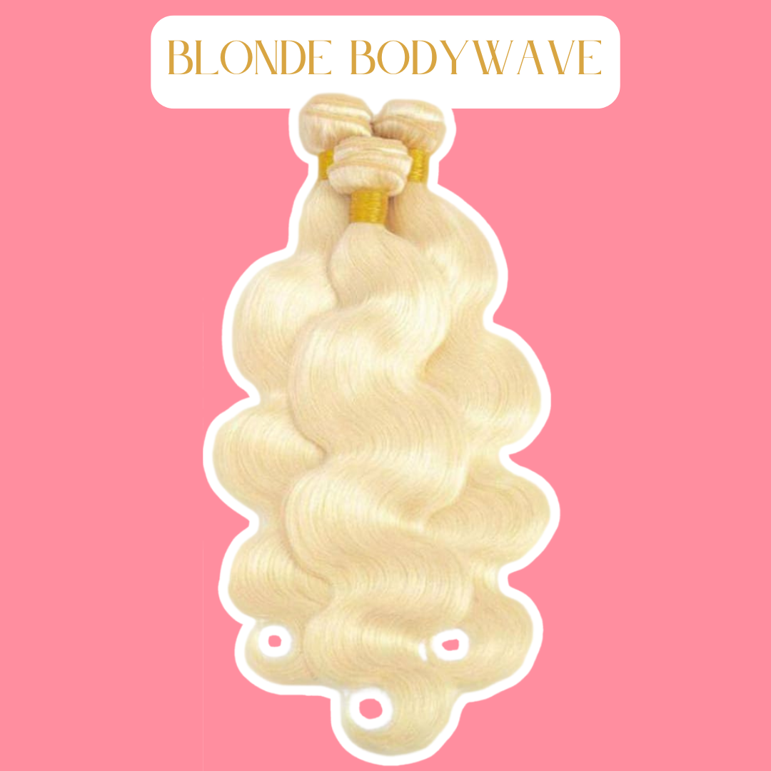 Blonde Hair Extensions -Brazilian Body Wave